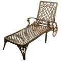 Oakland Living Corporation Oakland Living 2108-AB - Mississippi Chaise Lounge - Antique Bronze 2108-AB